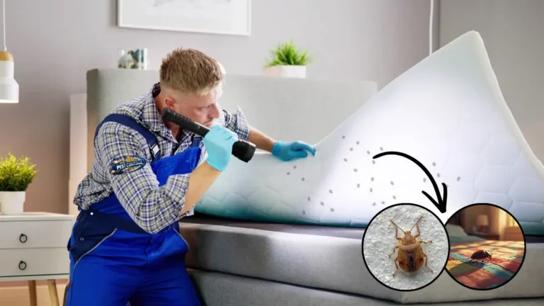 Infographic showing why DIY bed bug sprays fail in Dubai apartments and how they hide in mattresses